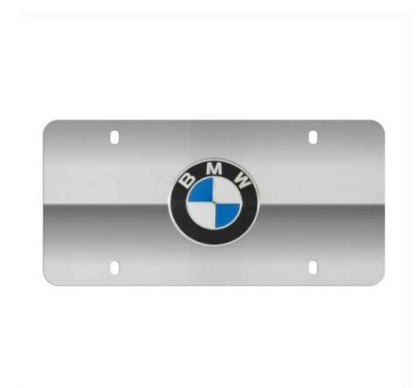 BMW License Plate Frame (With BMW Emblem) Genuine BMW 82121470314